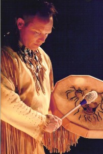 Jonathan Maracle Drumming Jonathan Maracle Drumming